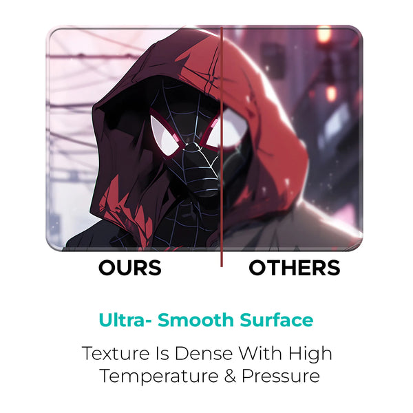 Spider Man Miles Morales Red Hood Design Mousepad