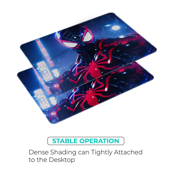 Spider Man Miles Morales Neon Glow Art Mousepad