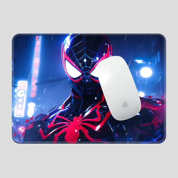 Spider Man Miles Morales Neon Glow Art Mousepad