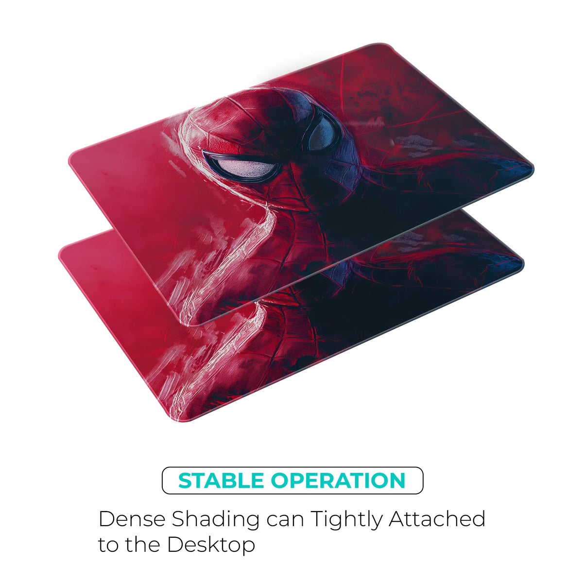 Spider Man Bold Red Portrait Art Mousepad