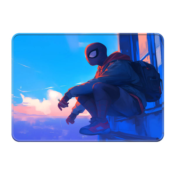 Spider Man Miles Morales City Rooftop Mousepad