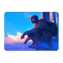 Spider Man Miles Morales City Rooftop Mousepad