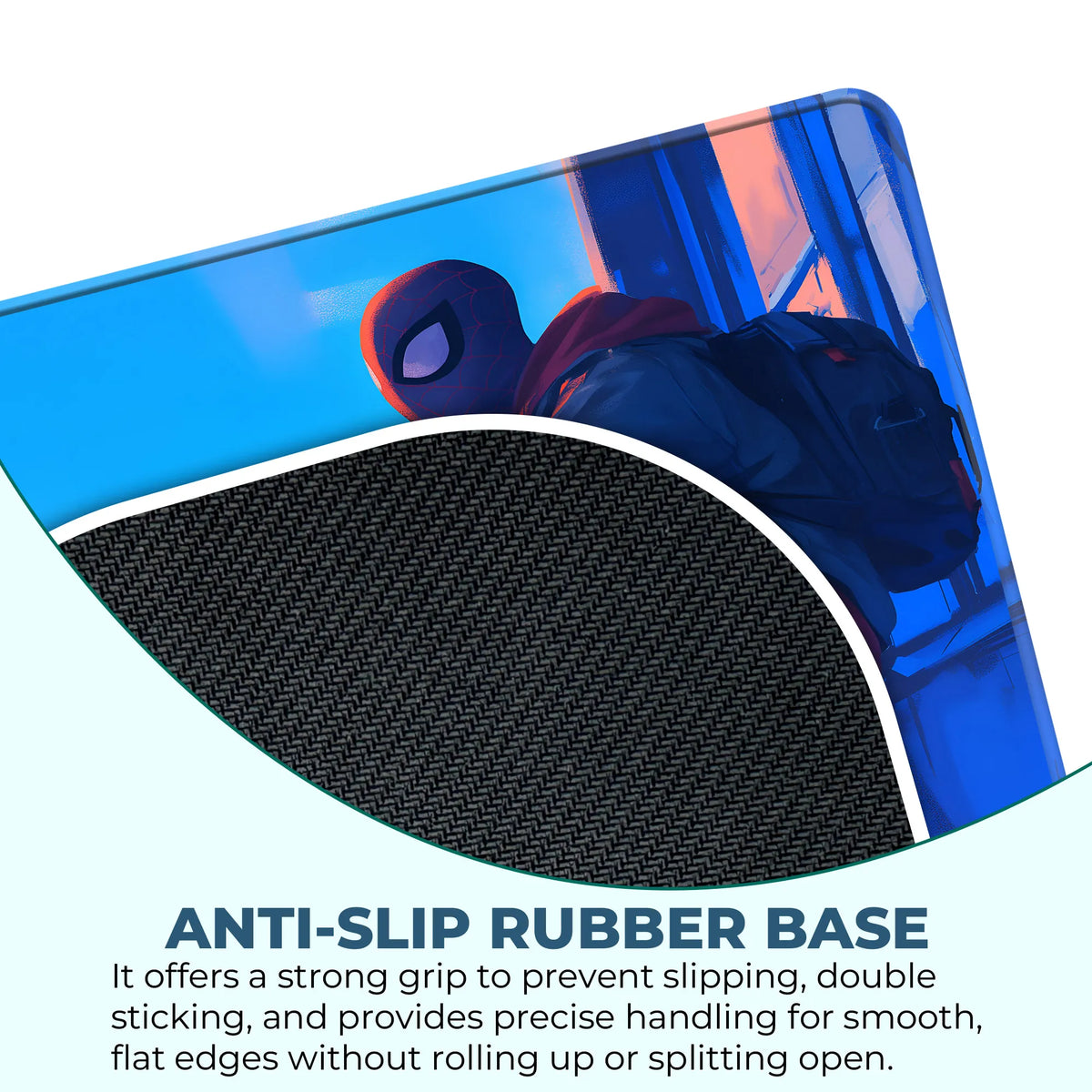 Spider Man Miles Morales City Rooftop Mousepad