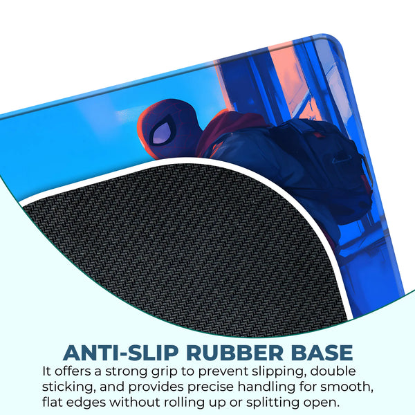 Spider Man Miles Morales City Rooftop Mousepad