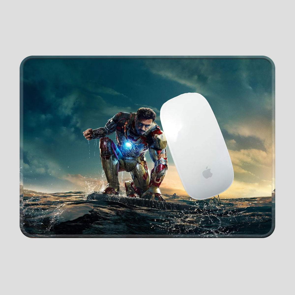 Iron Man Ocean Armor Superhero Mousepad
