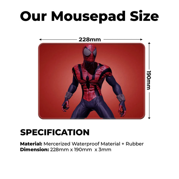 Scarlet Spider Heroic Mousepad