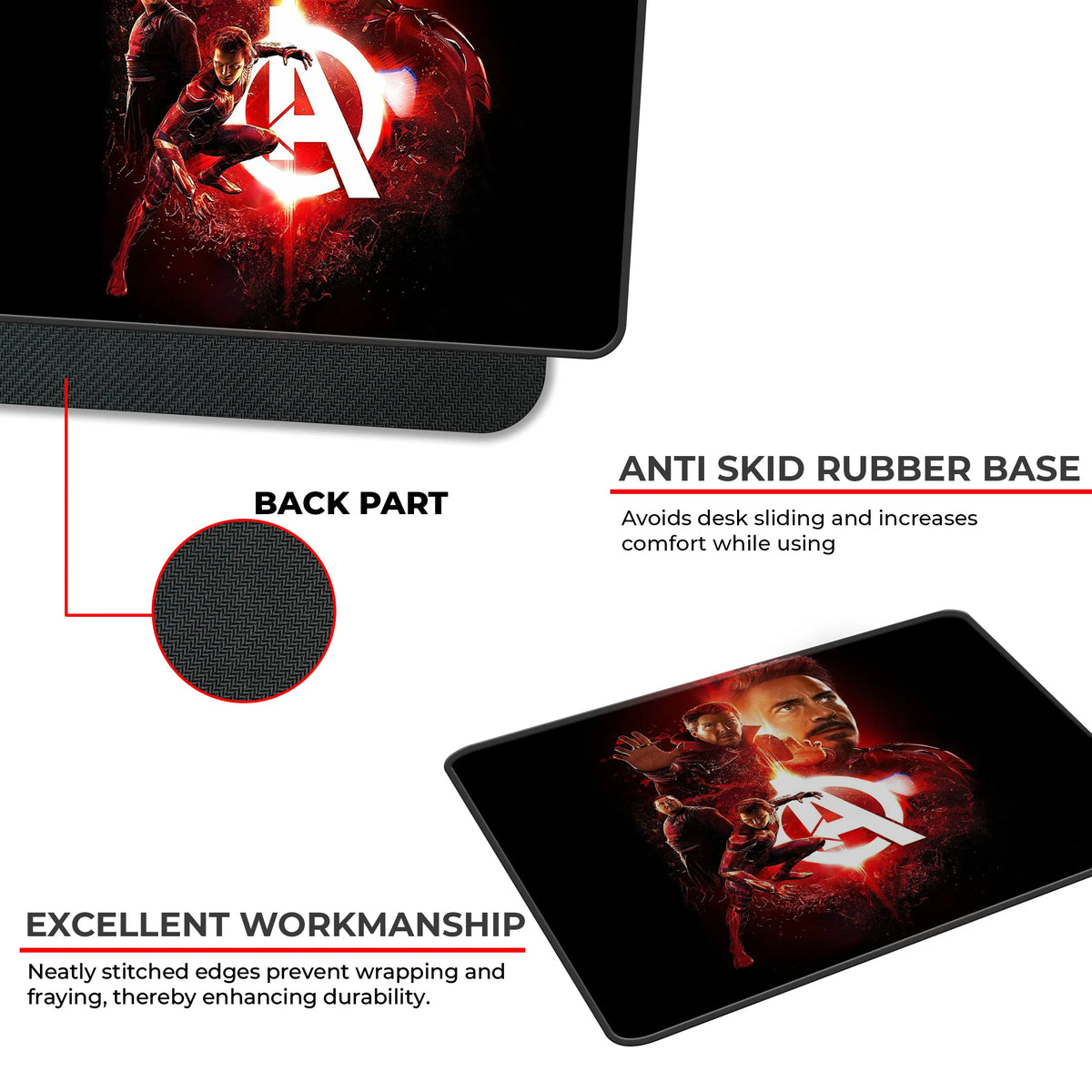 Avengers Assemble Heroes Mousepad