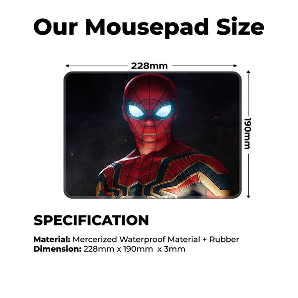Iron Spider Glow Armor Mousepad