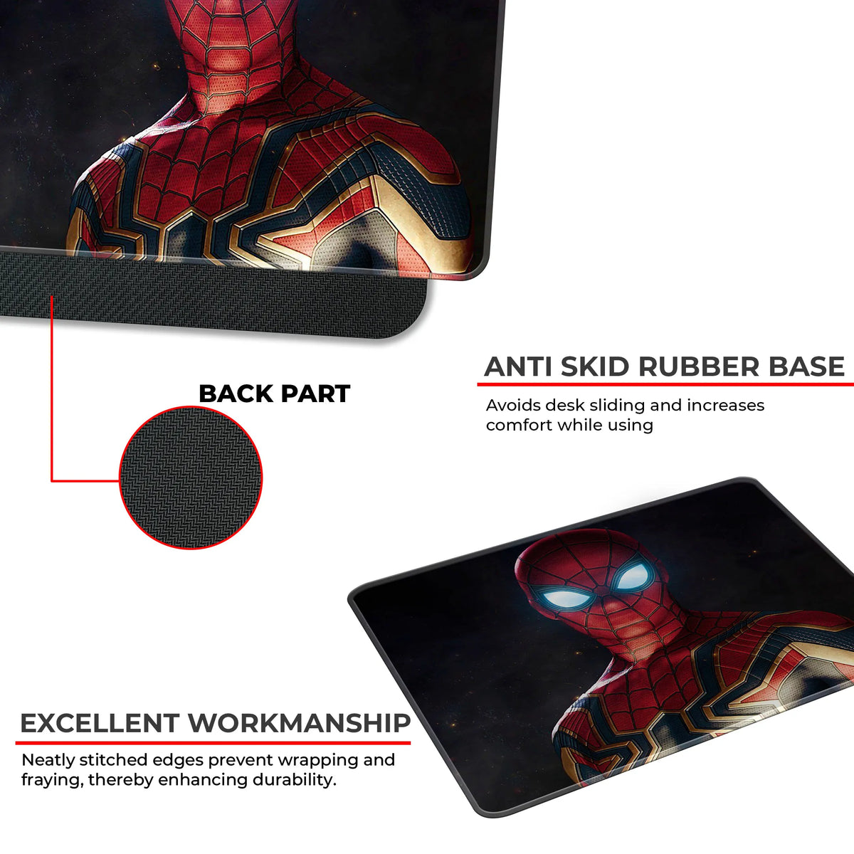 Iron Spider Glow Armor Mousepad