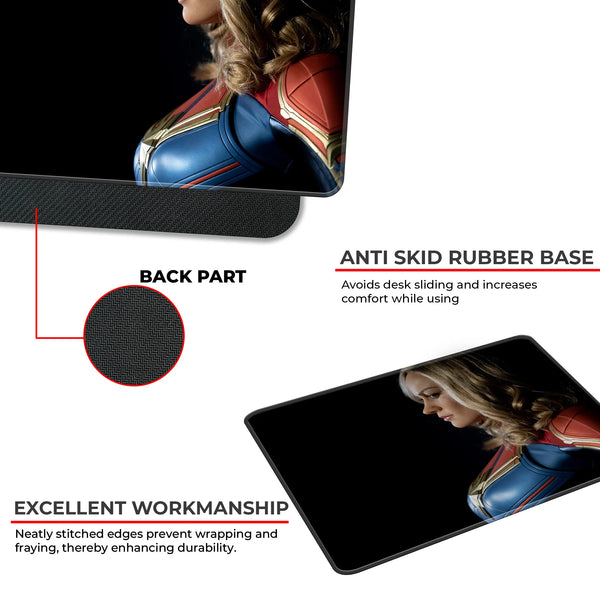 Captain Marvel Focus Superhero Mousepad