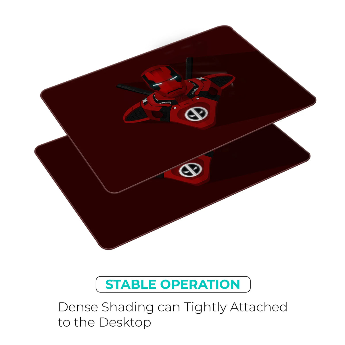 Deadpool Iron Mashup Superhero Mousepad