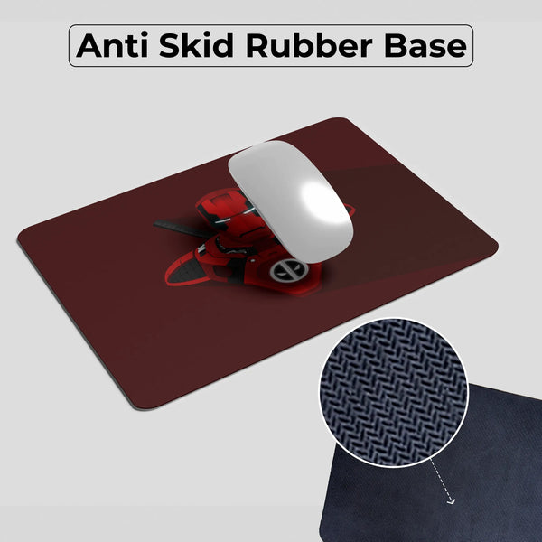 Deadpool Iron Mashup Superhero Mousepad