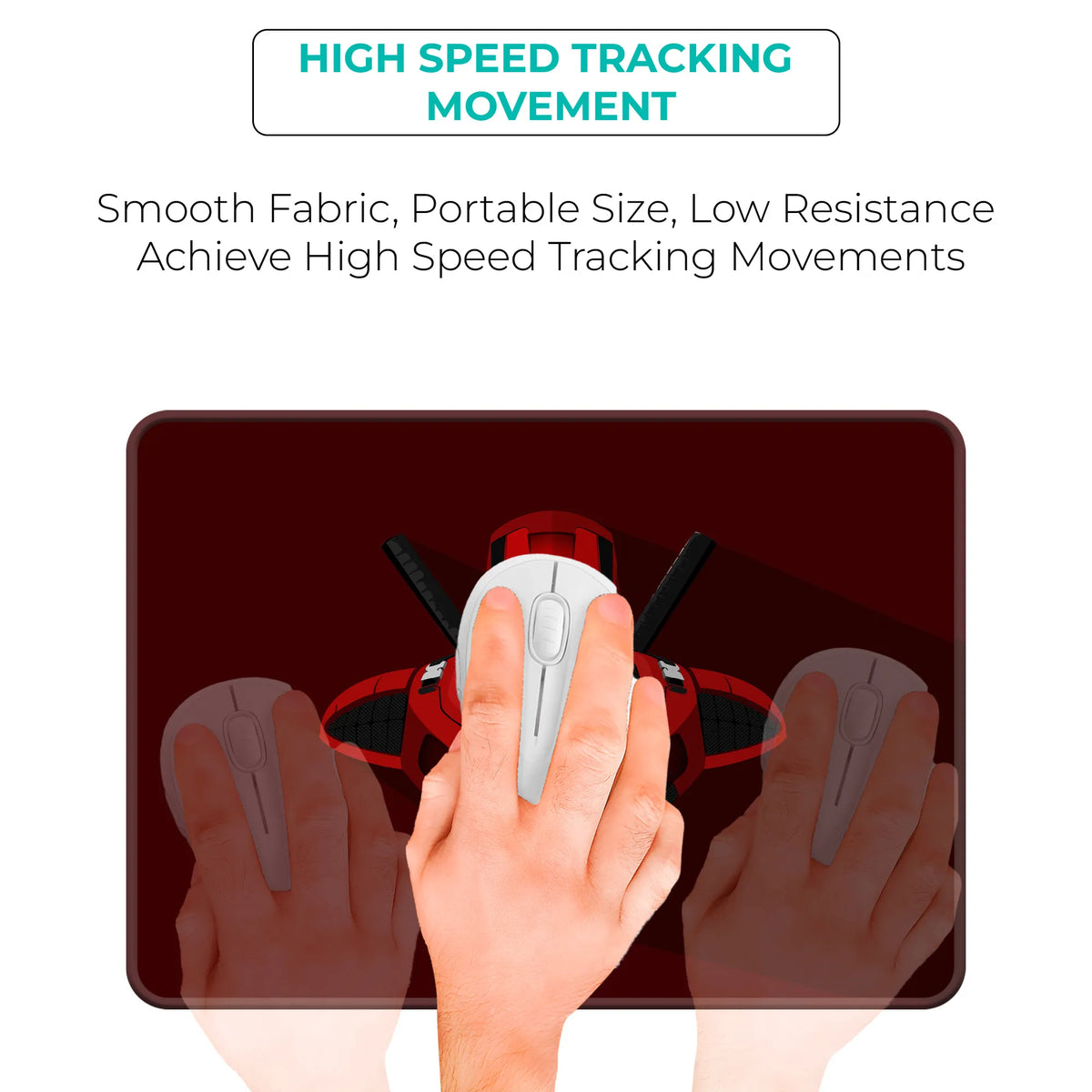 Deadpool Iron Mashup Superhero Mousepad