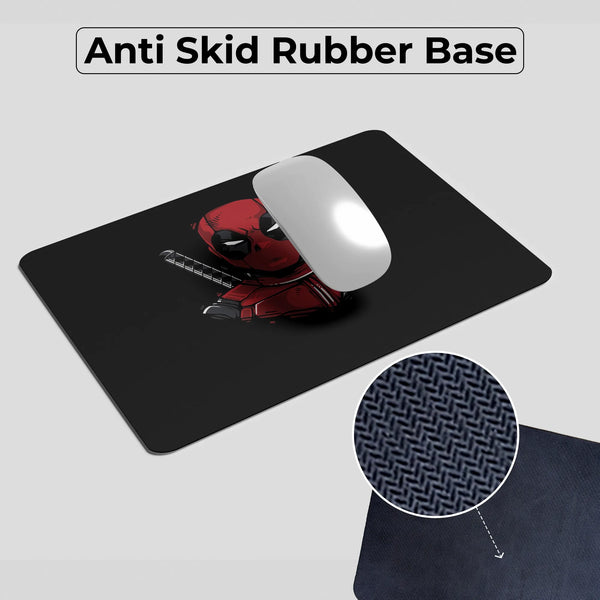 Deadpool Face Superhero Mousepad