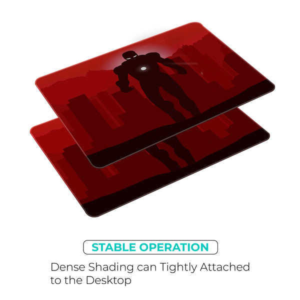 Iron Man Red Shadow Superhero Mousepad