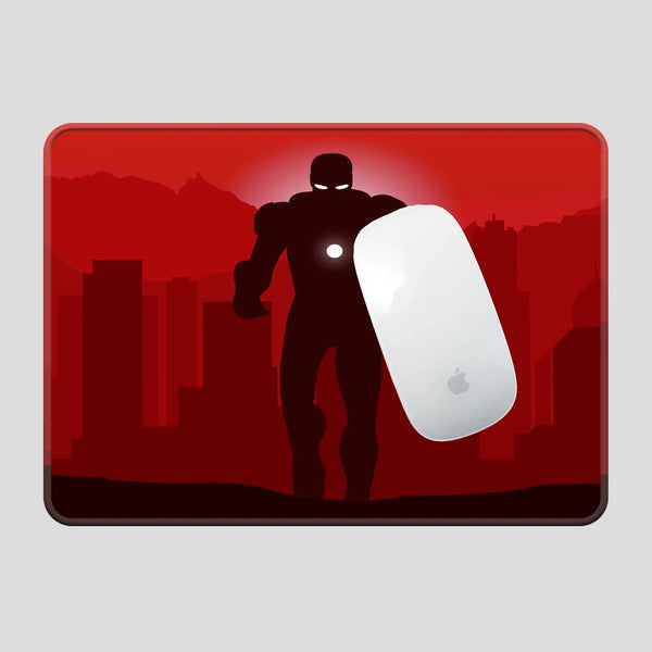 Iron Man Red Shadow Superhero Mousepad