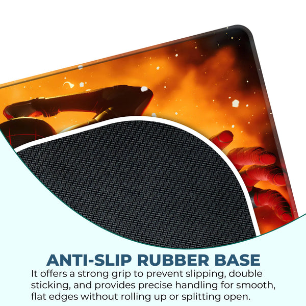 Miles Morales Blaze Superhero Mousepad