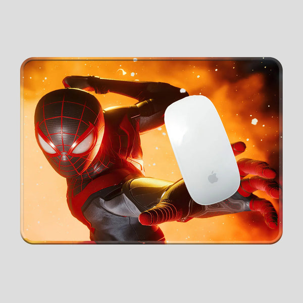 Miles Morales Blaze Superhero Mousepad