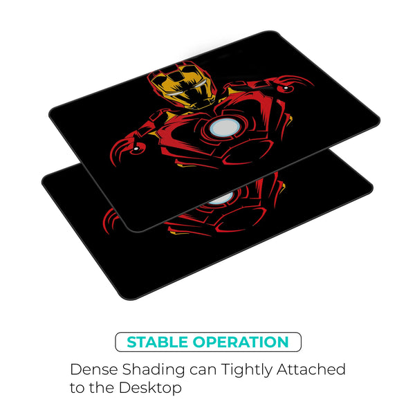 Iron Man Neon Armor Superhero Mousepad