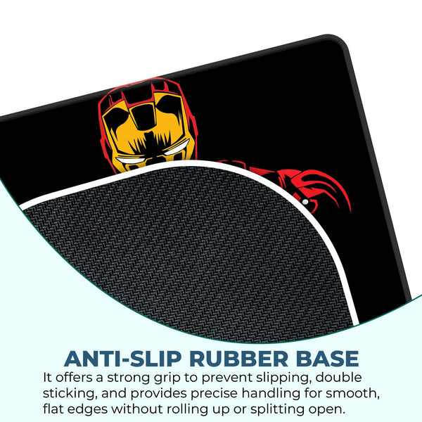 Iron Man Neon Armor Superhero Mousepad
