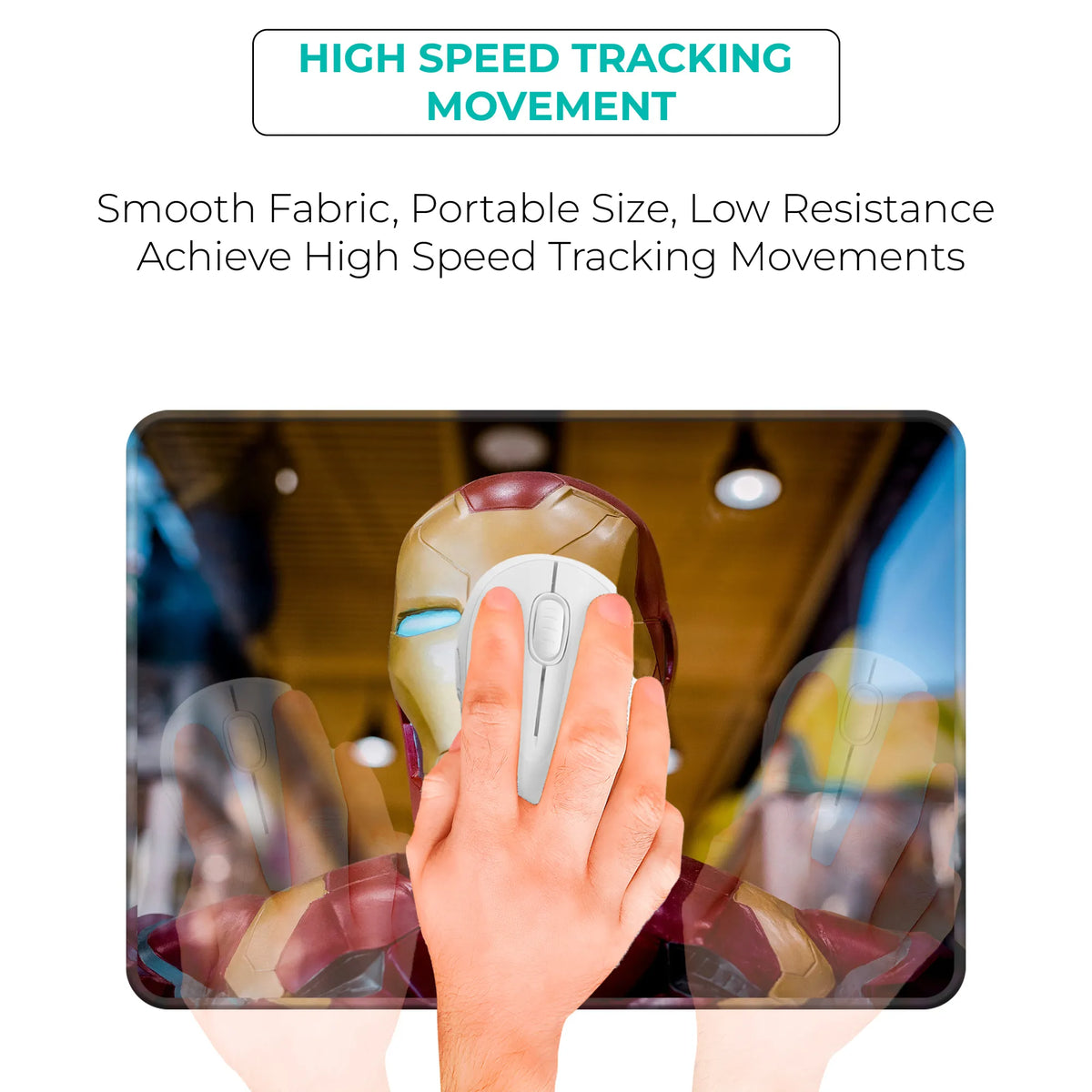 Iron Man Mask Superhero Mousepad