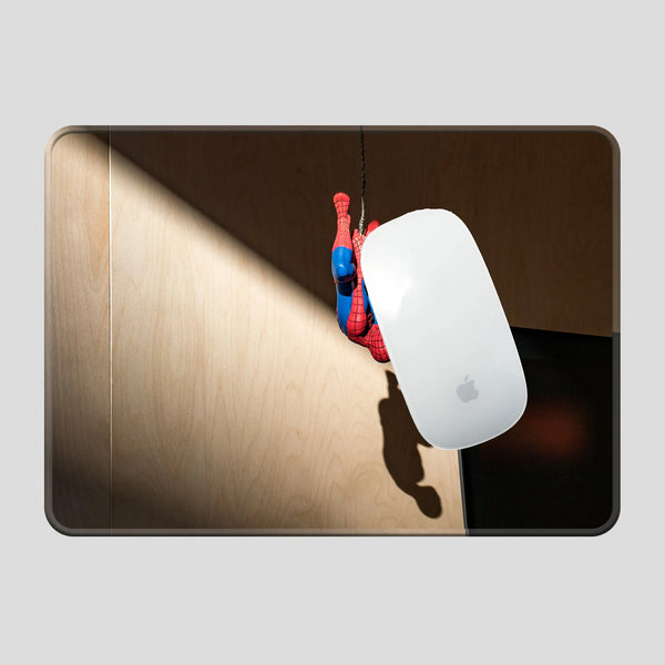 Spidey Hanging Fun Superhero Mousepad