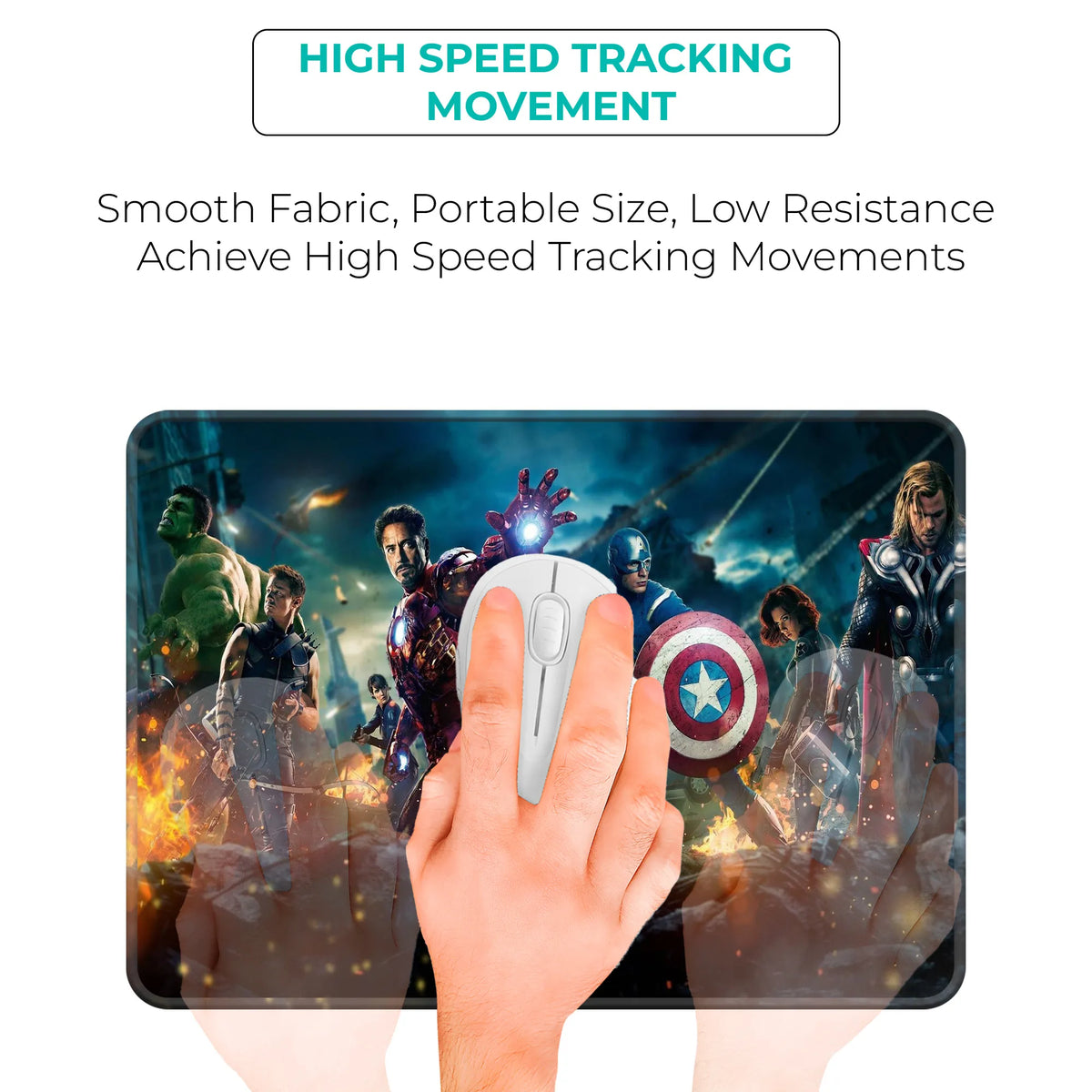 Avengers Assemble Superhero Mousepad