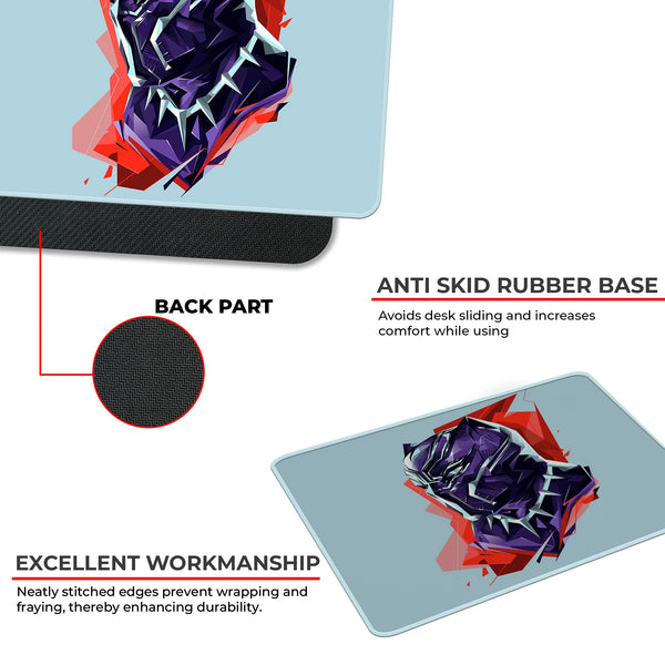 Black Panther Art Superhero Mousepad