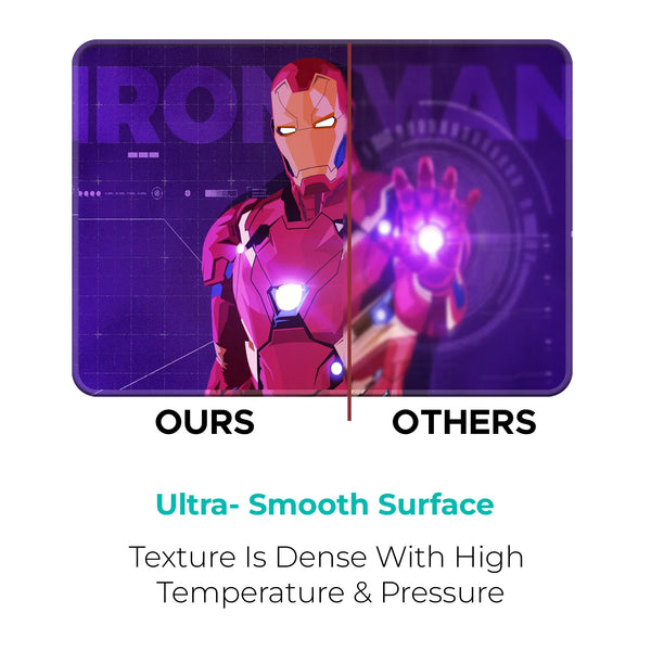 Iron Man Neon Tech Superhero Mousepad