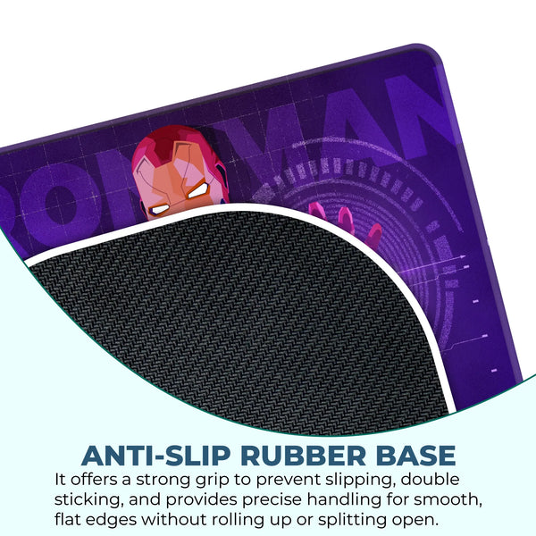 Iron Man Neon Tech Superhero Mousepad