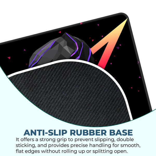 Black Panther Neon Fury Superhero Mousepad