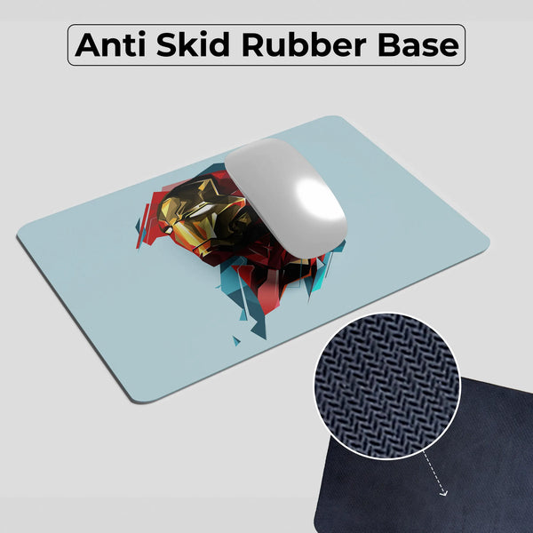 Iron Man Shattered Colors Superhero Mousepad