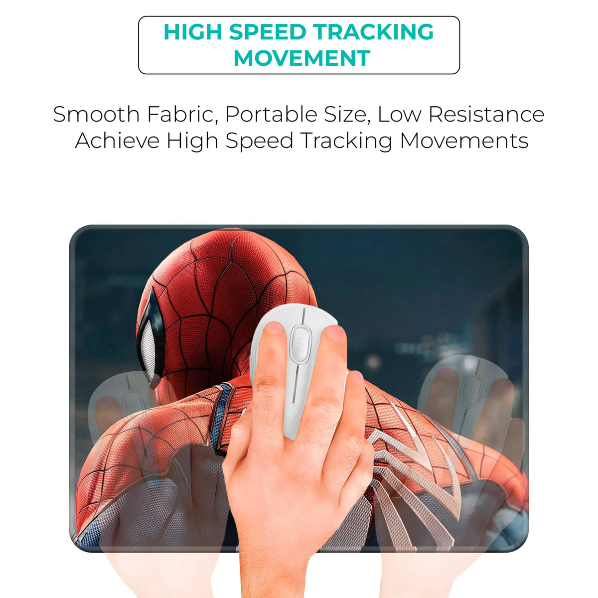 Spider-Man Backlight Superhero Mousepad