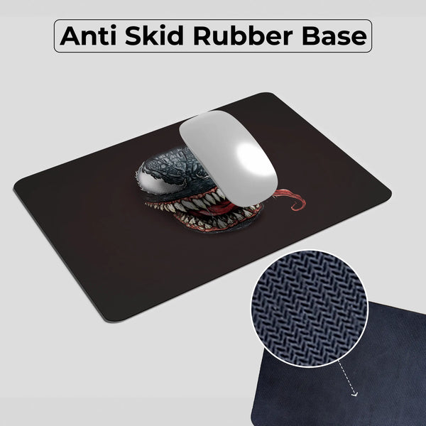 Venom Smirk Superhero Mousepad