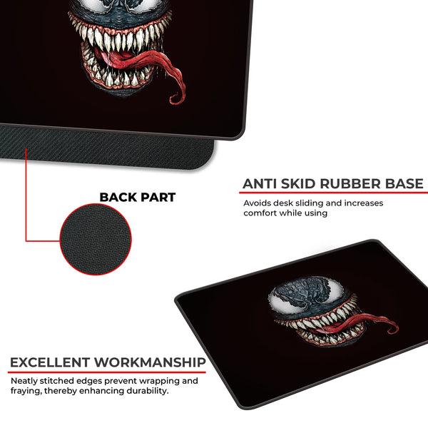 Venom Smirk Superhero Mousepad
