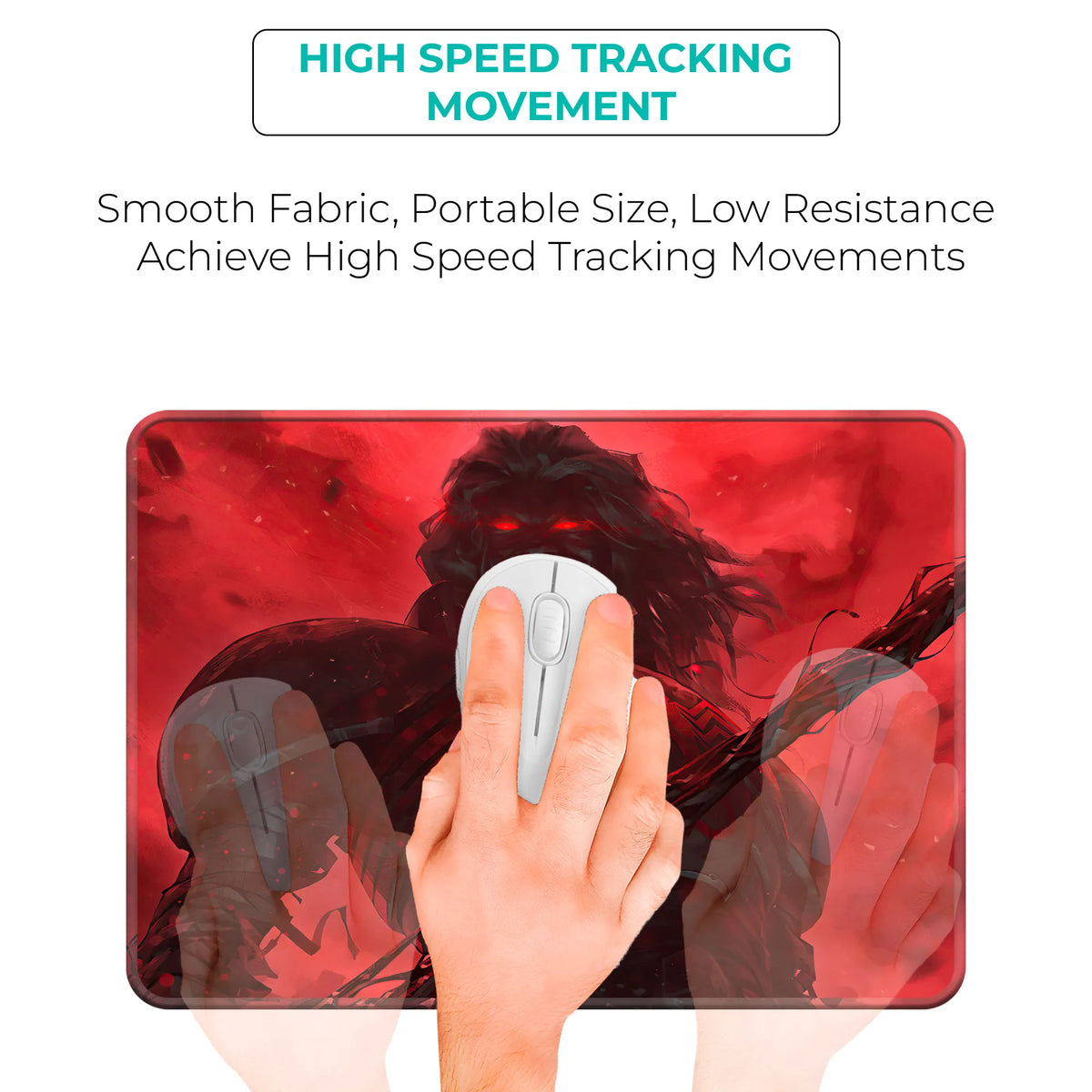 Venom Red Fury Superhero Mousepad