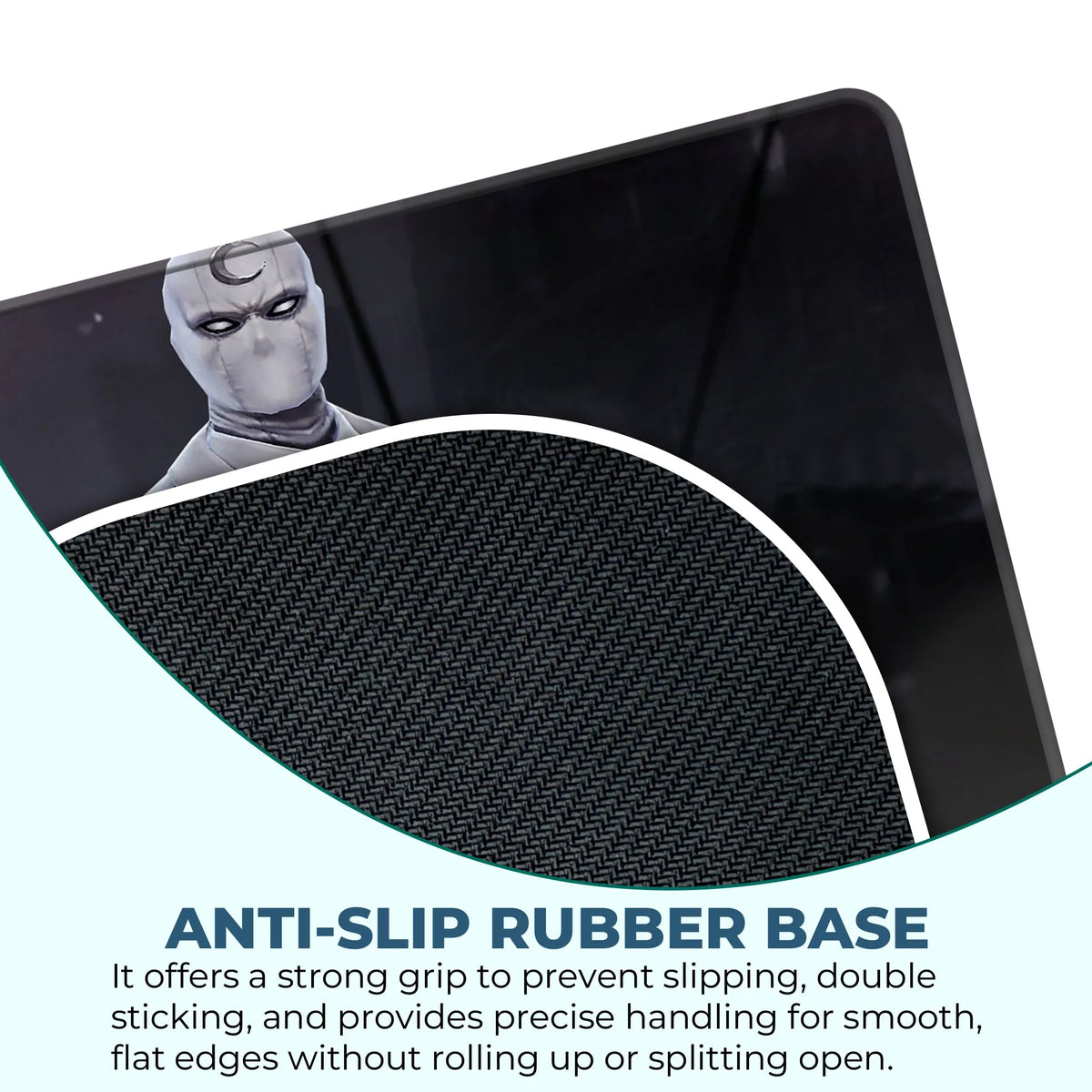 Moon Knight White Suit Superhero Mousepad