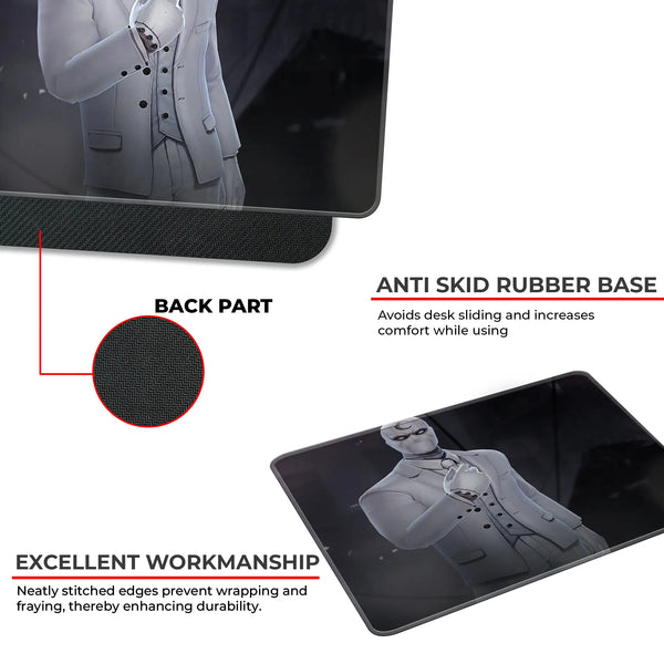Moon Knight White Suit Superhero Mousepad