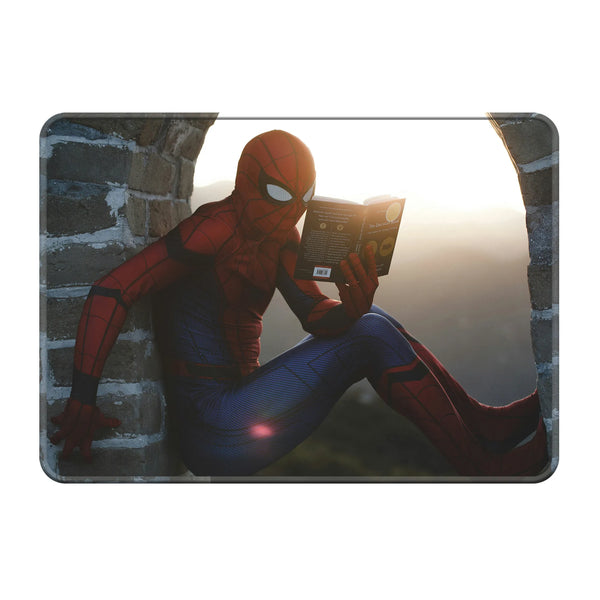Spider-Man Reading Superhero Mousepad