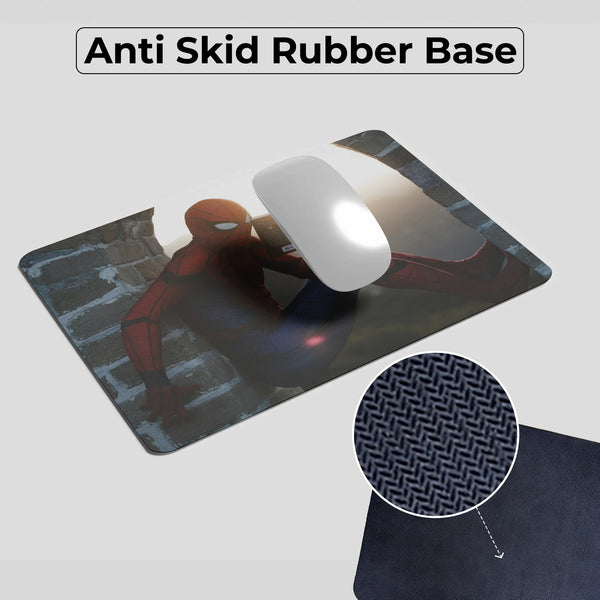Spider-Man Reading Superhero Mousepad