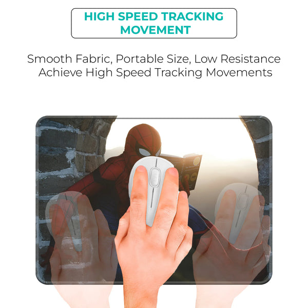 Spider-Man Reading Superhero Mousepad