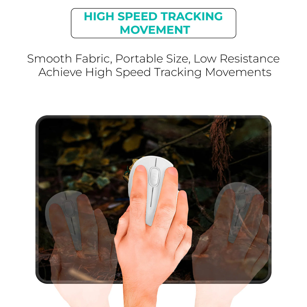 Baby Groot Forest Superhero Mousepad