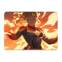 Captain Marvel Fiery Glow Power Mousepad