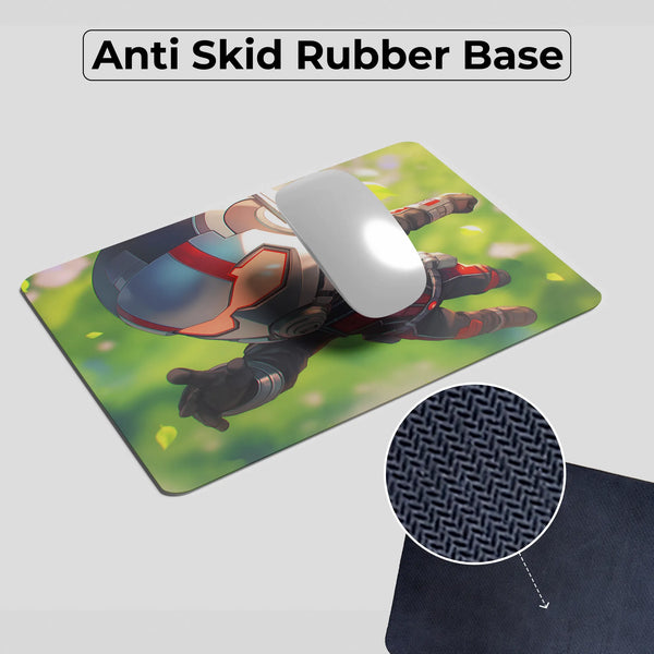 Ant Man Flying Chibi Character Mousepad