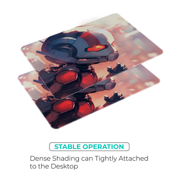 Ant Man Running Red Glow Art Mousepad