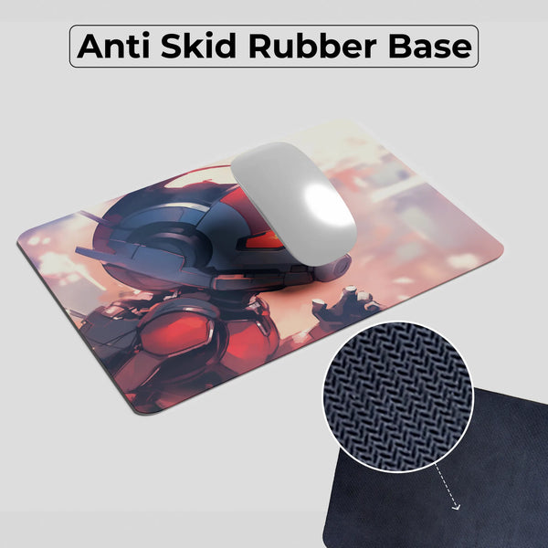 Ant Man Running Red Glow Art Mousepad