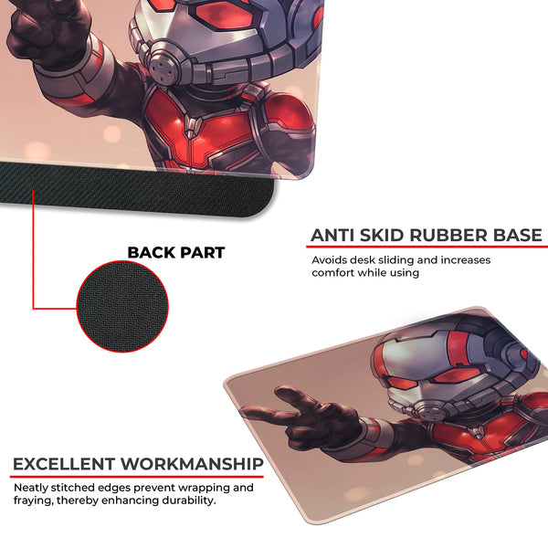 Ant Man Cute Peace Pose Chibi Mousepad