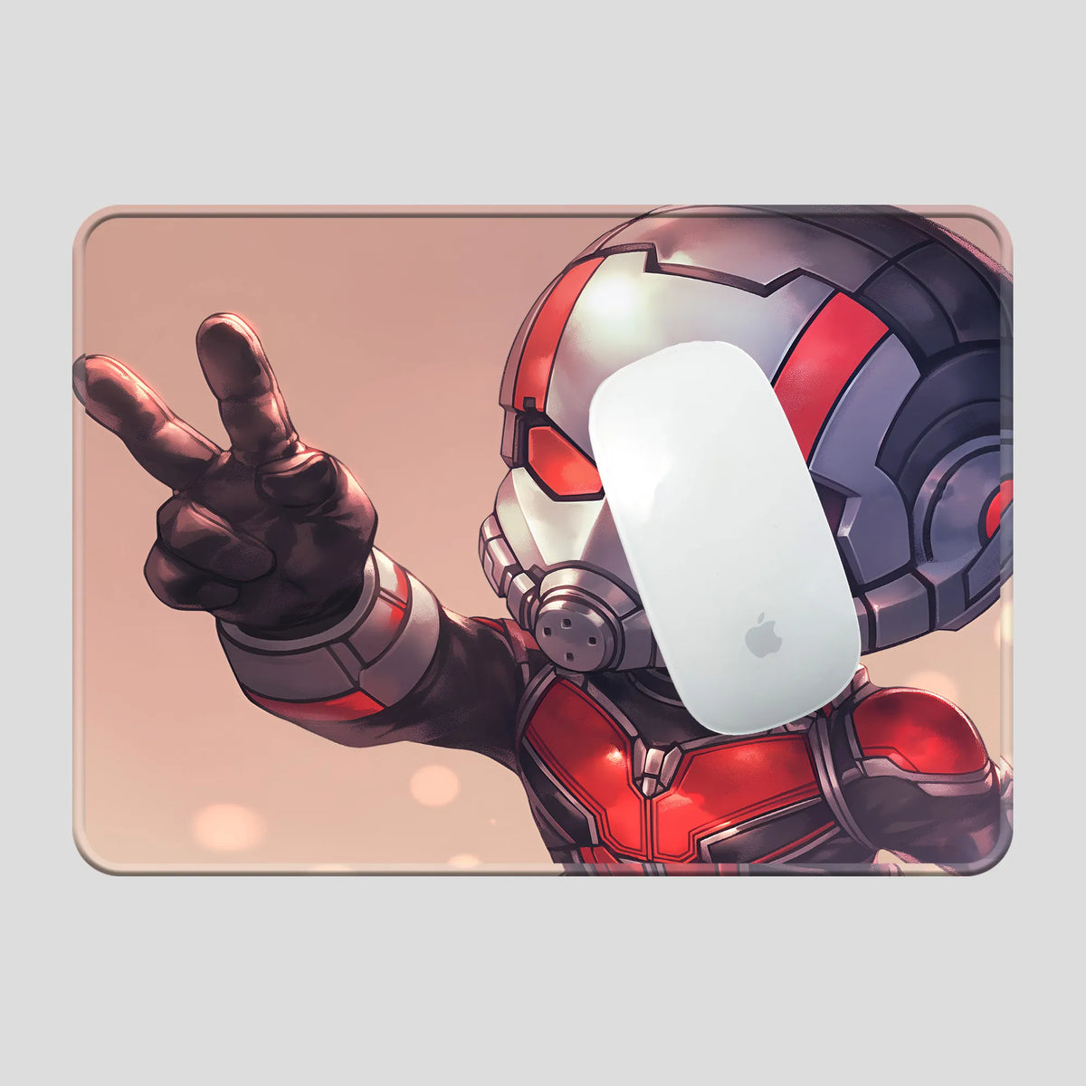 Ant Man Cute Peace Pose Chibi Mousepad