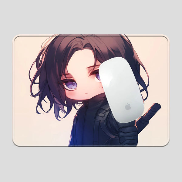 Winter Soldier Cute Chibi Character Mousepad
