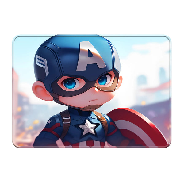Captain America Cute Chibi Superhero Mousepad